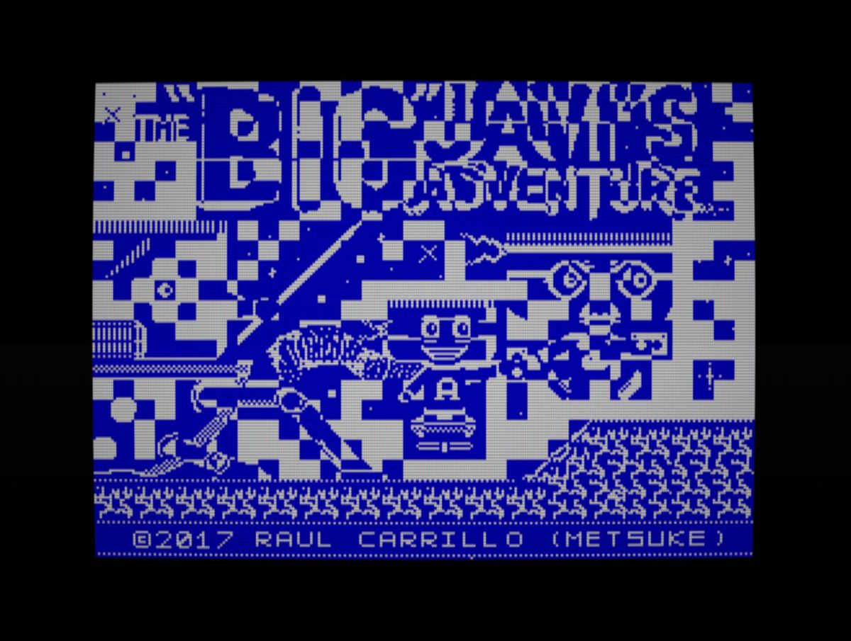 na vez cargada, aparece un cursor que permite seleccionar un bloque de 16x16