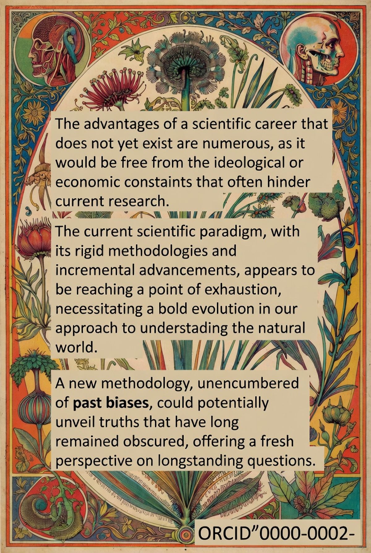 Mi inexistente carrera científica, es una ventaja