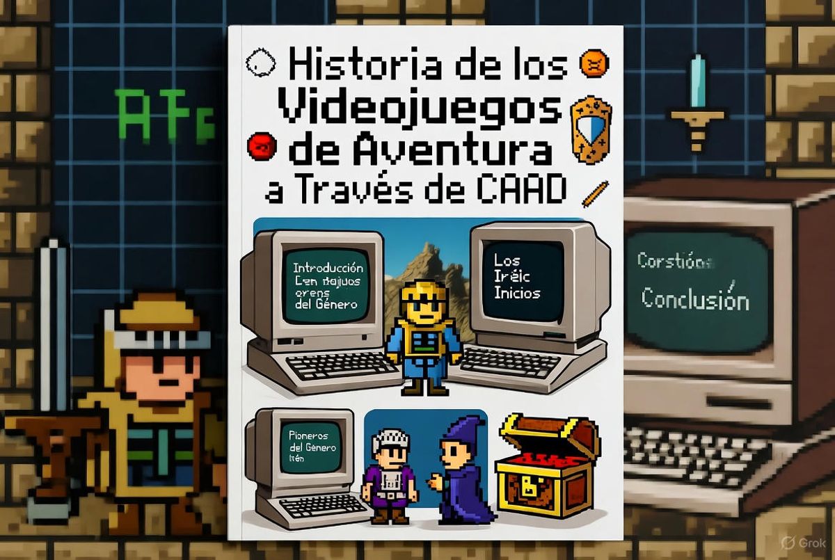 Historia Videojuegos Aventura con CAAD