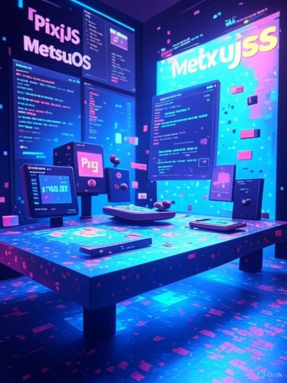 Integrando Pixi con MetsuOS