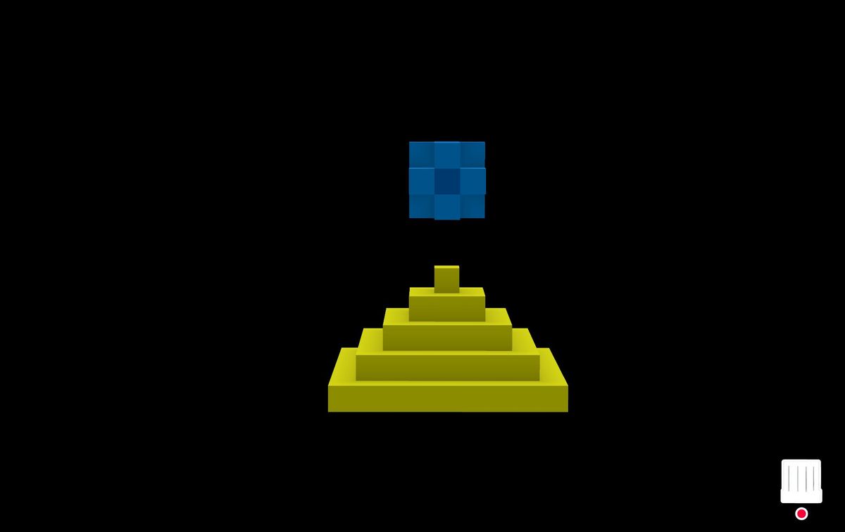 La piramide de coherentum, vista lateral