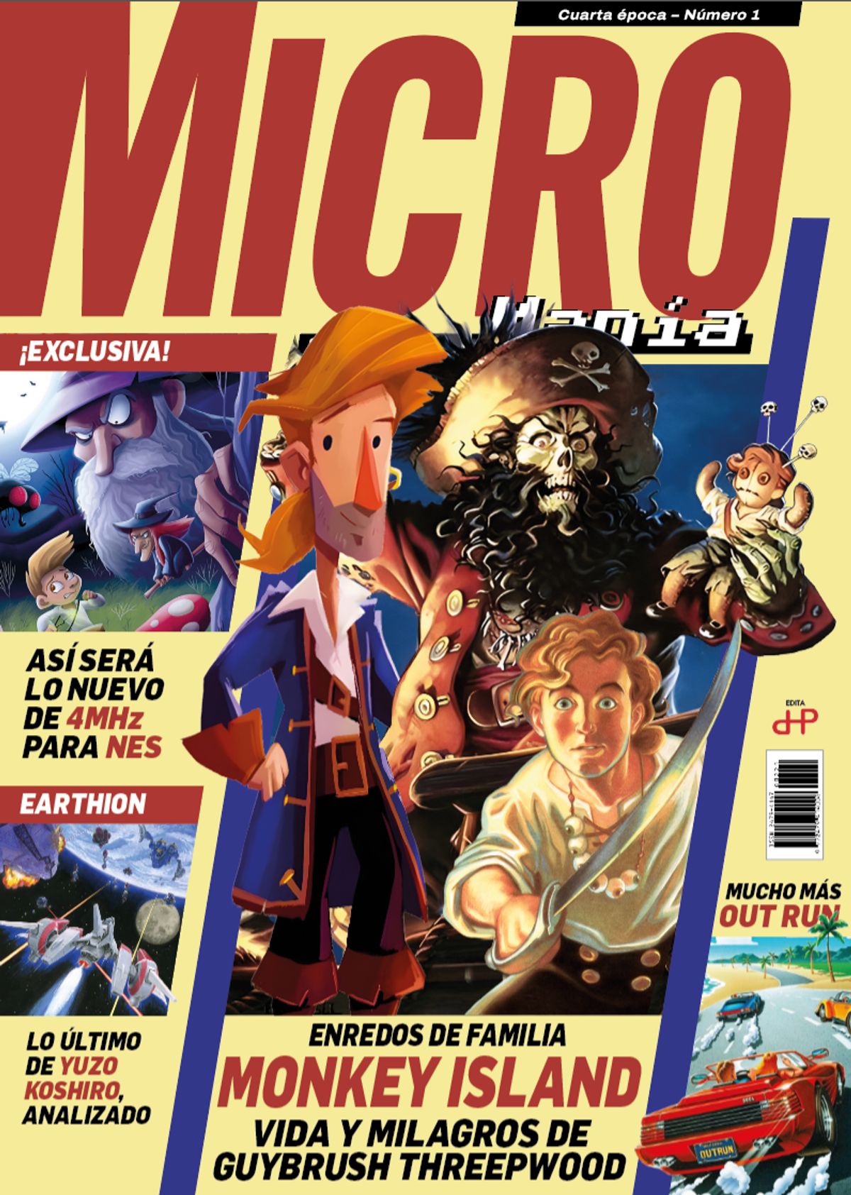 Portada de micromania usada para el anuncio de la prereserva de la revista