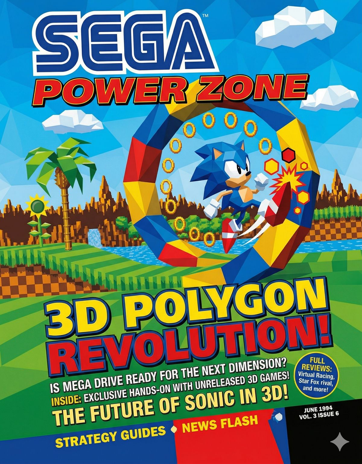 Shannon Birt está desarrollando un motor 3D para Megadrive/Génesis