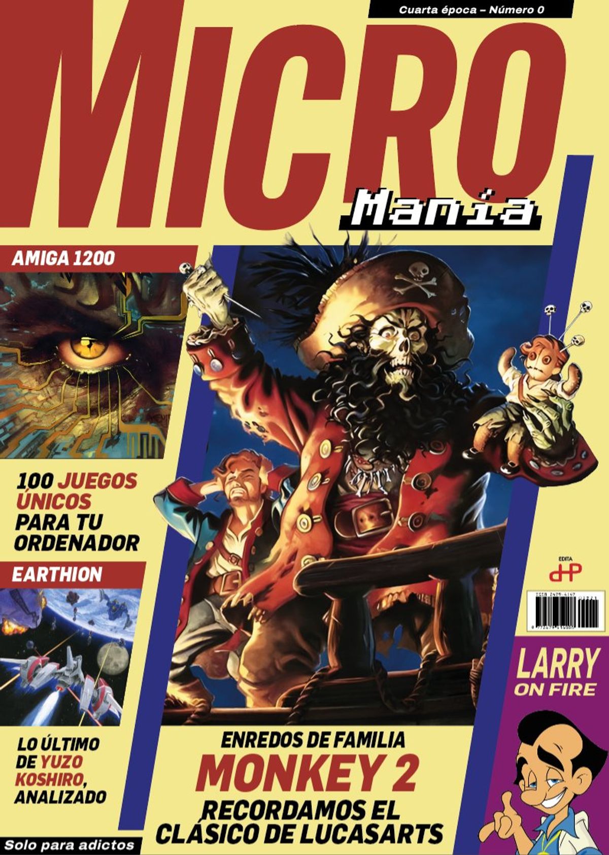 La portada Mockup de Micromanía que se ha utilizado para el anunncio