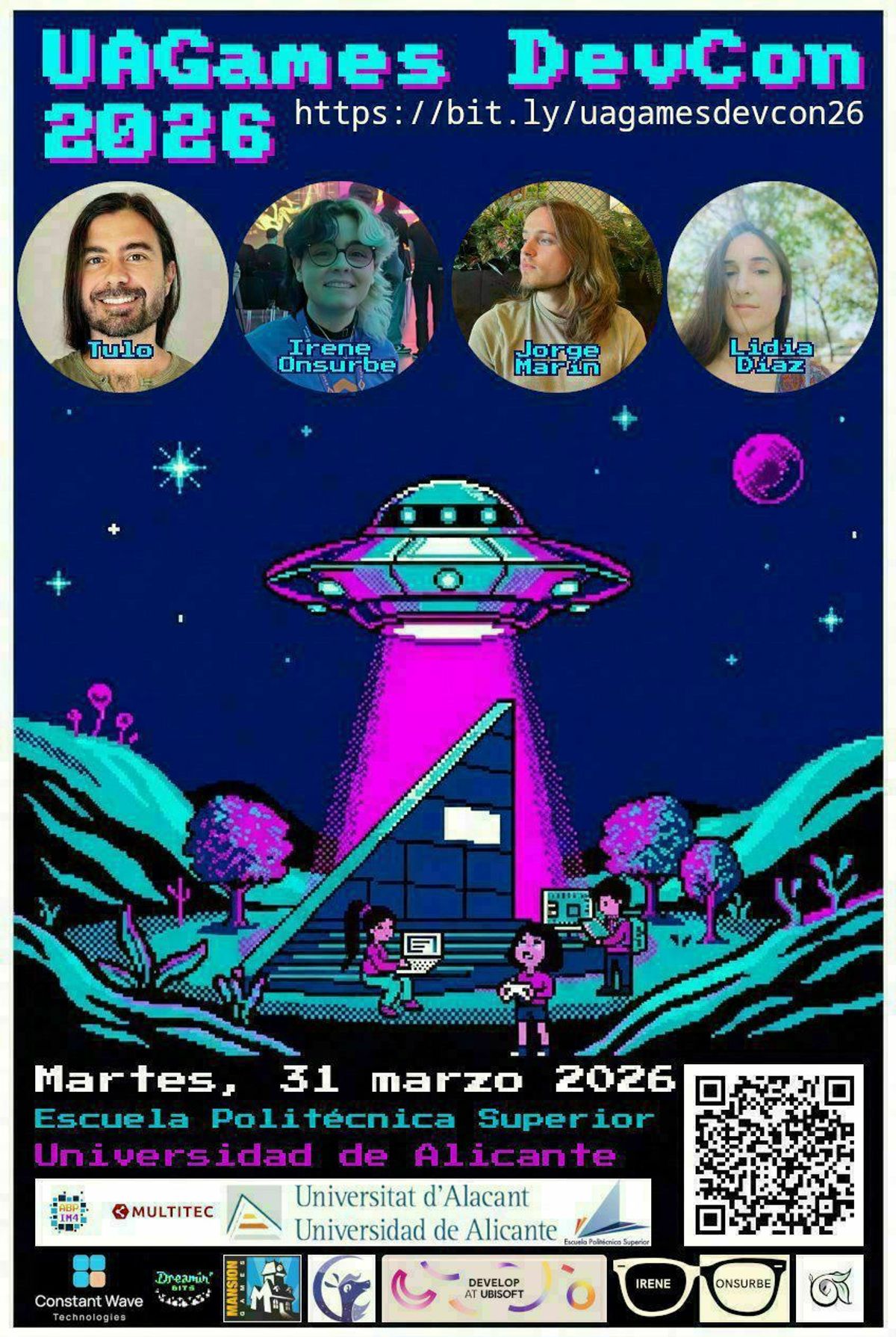 Celebrada con éxito la UAGames DevCon 2026 en la Universidad de Alicante