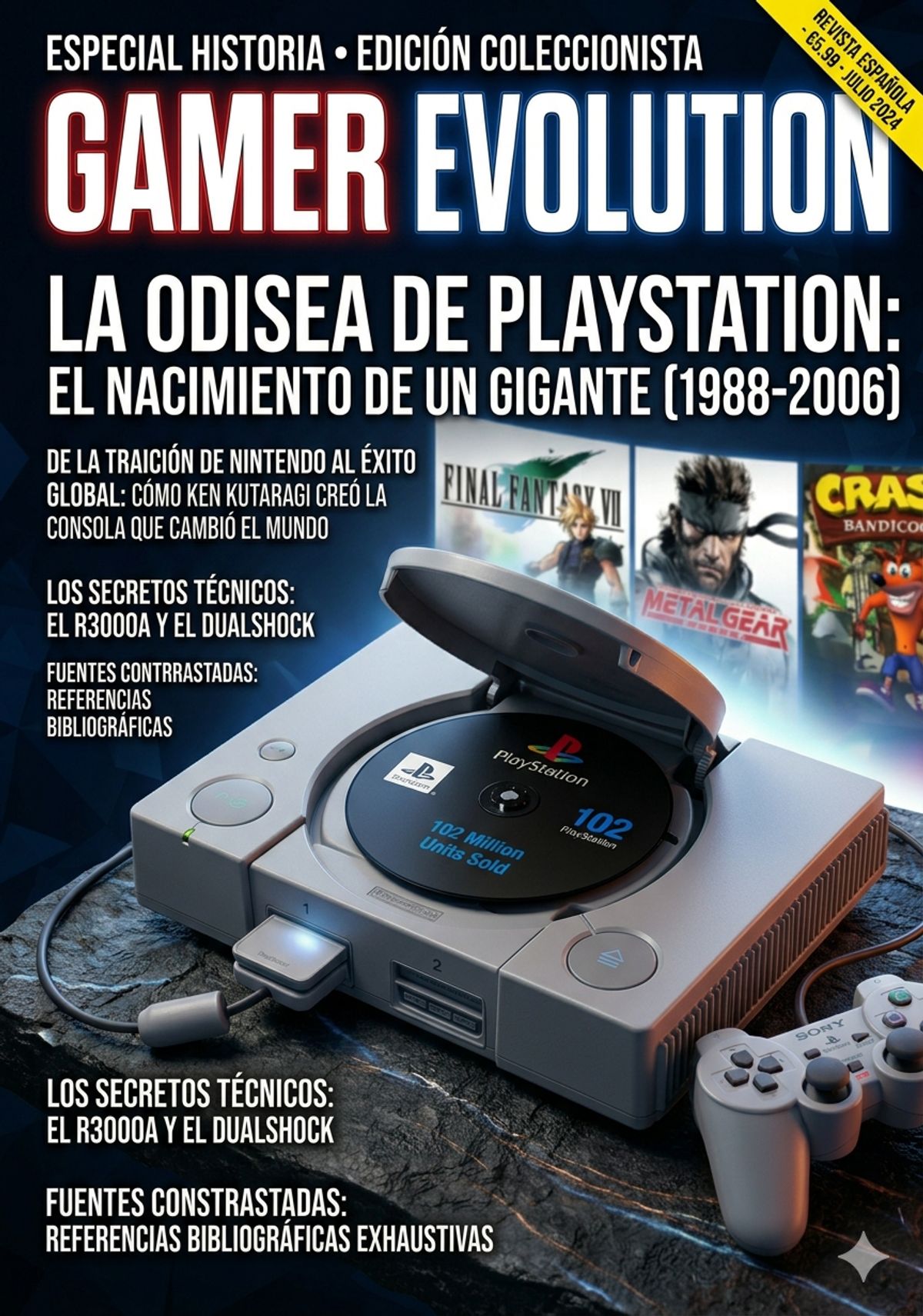 Historia de Sony Playstation 1 PS1