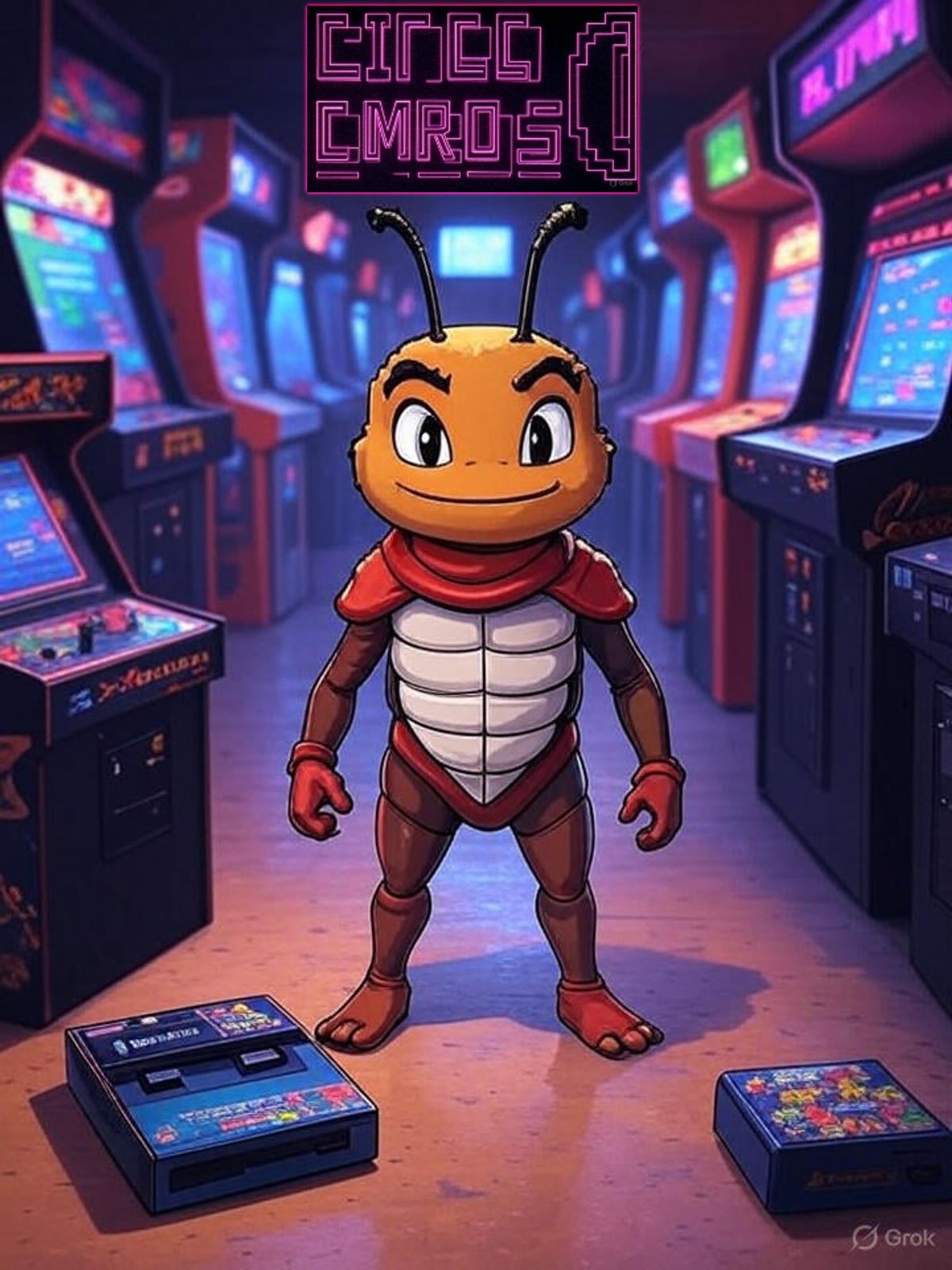 La pulga en el salon recreativo de Cinco Duros