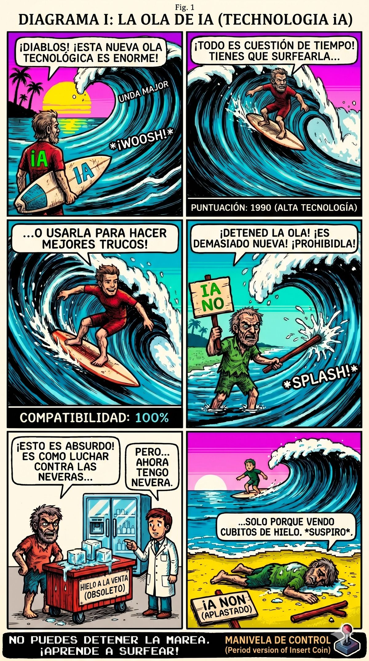 Suirfear o comer arena