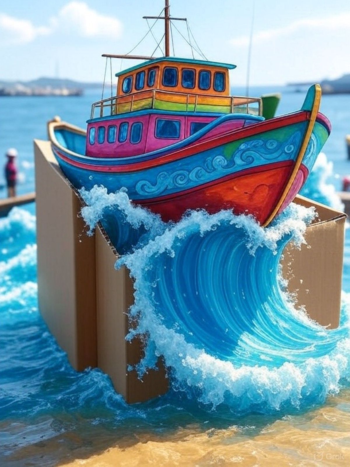 La barca de la caja de Aventuras AD