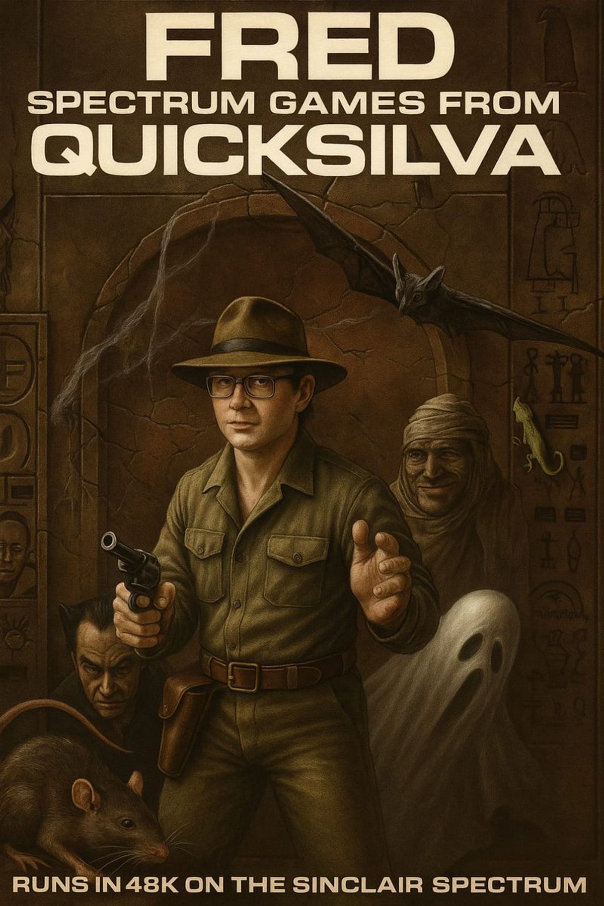 Reinterpretacion de la portada de Fred