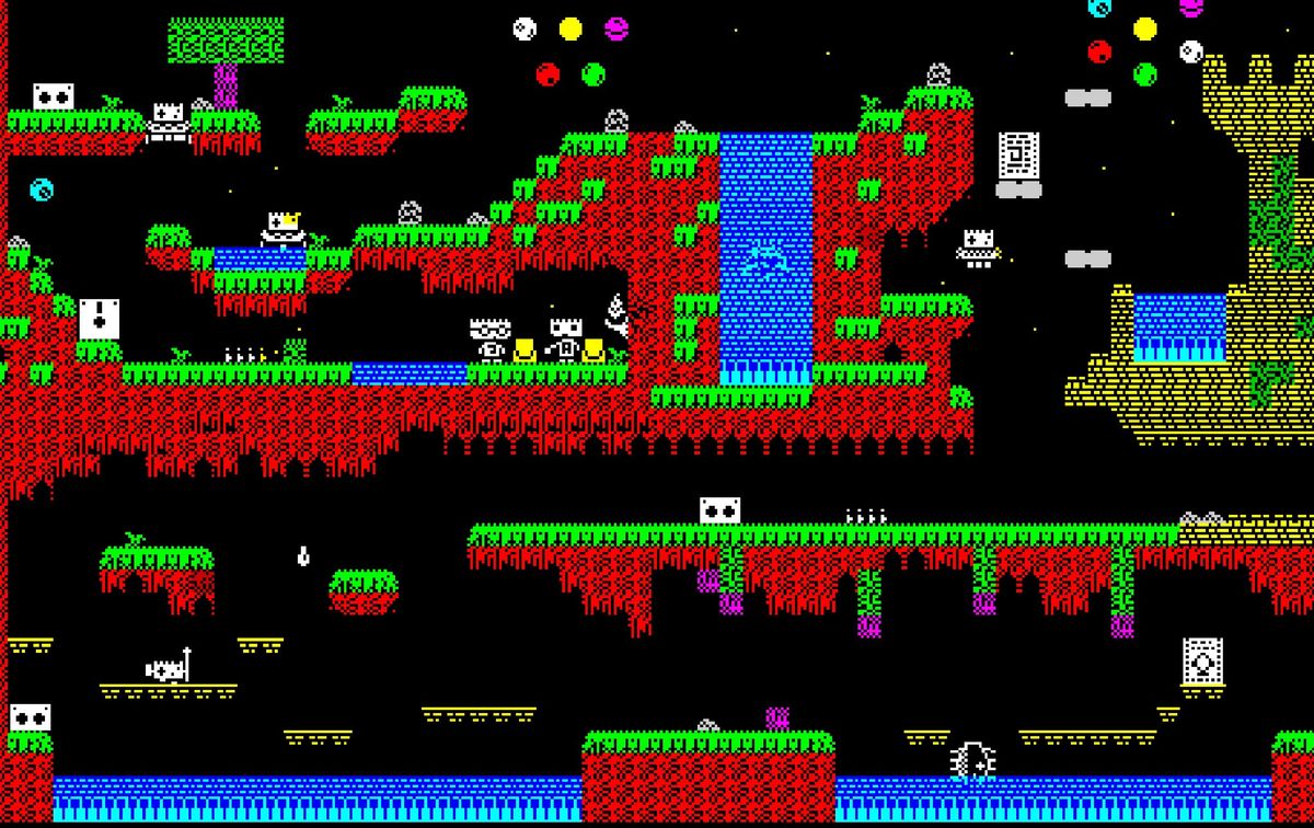 Varias pantallas de JBA interconectadas