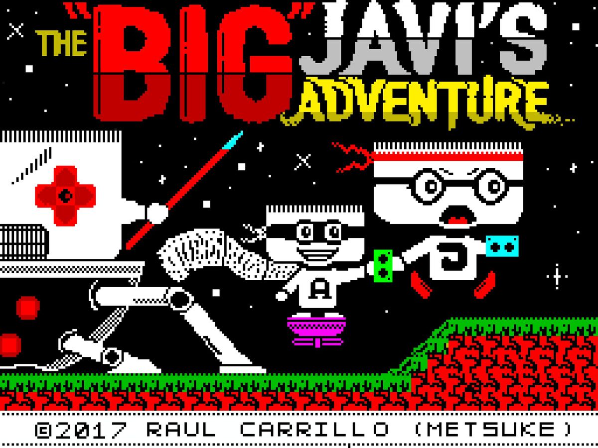 Pantalla de carga de The Big Javis Adventure