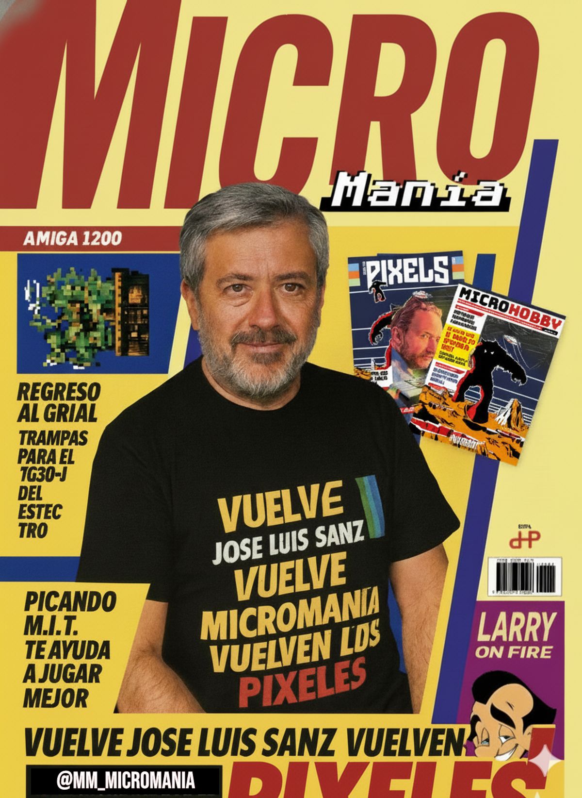 Portada homenaje al esfuerzo editorial de Jose Luis Sanz