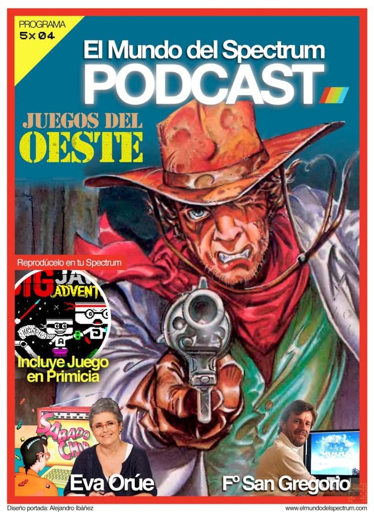 Portada del podcast de EMS 5x04 donde apareció JBA por primera vez