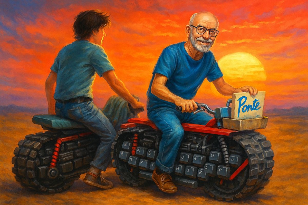 Las imagenes de portada del numero 1 y del numero 218 reinterpretadas juntas